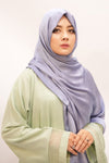 Crinkle Silk - Pastel Purple